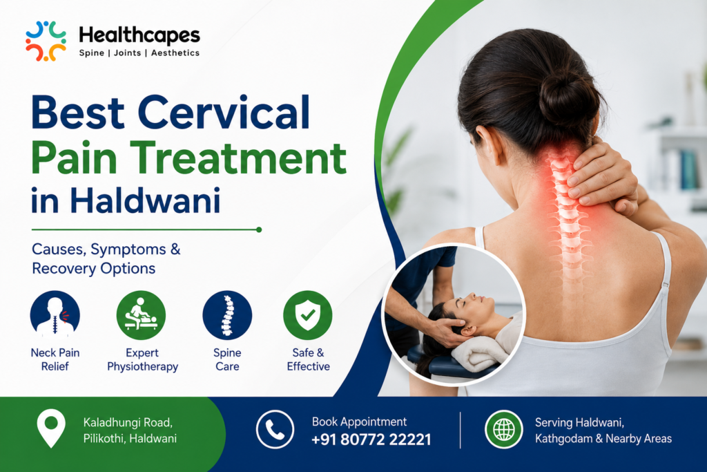 Best Cervical Pain Treatment in Haldwani: Causes, Symptoms & Recovery Options 