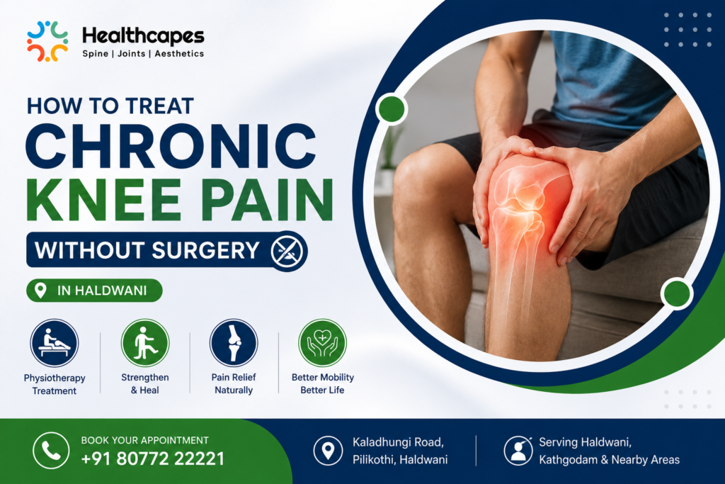 How to Treat Chronic Knee Pain Without Surgery in Haldwani