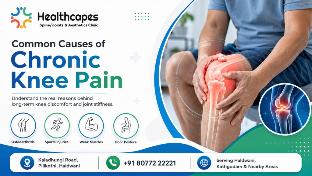 chronic knee pain treatment in Haldwani physiotherapy session