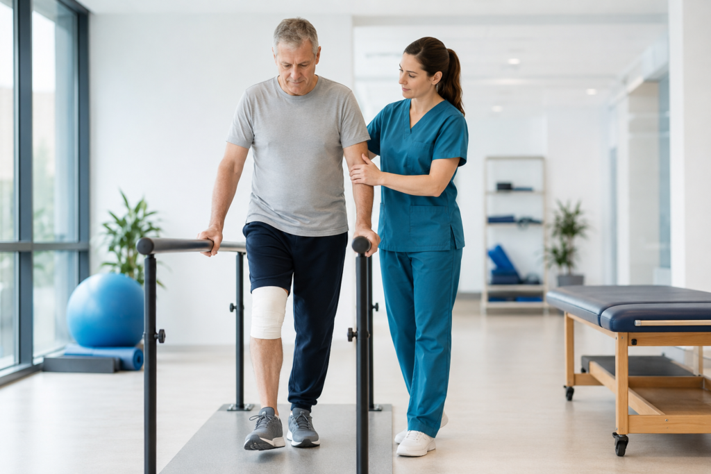 Post-surgery rehabilitation physiotherapy in Haldwani