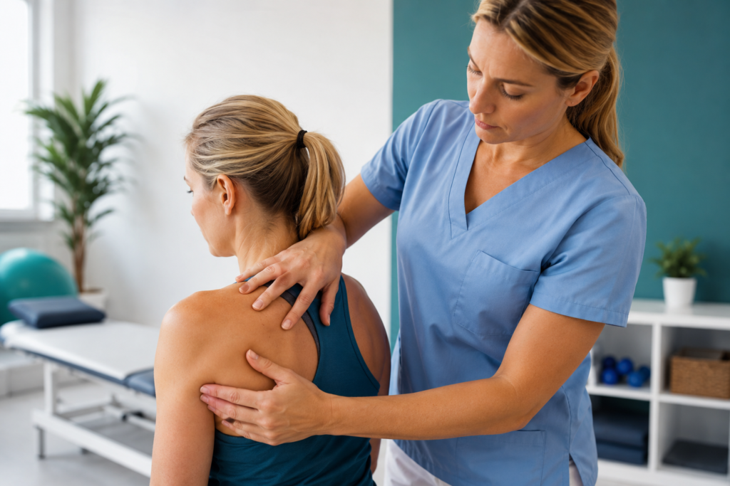 Joint mobilization therapy at Haldwani physiotherapy clinic