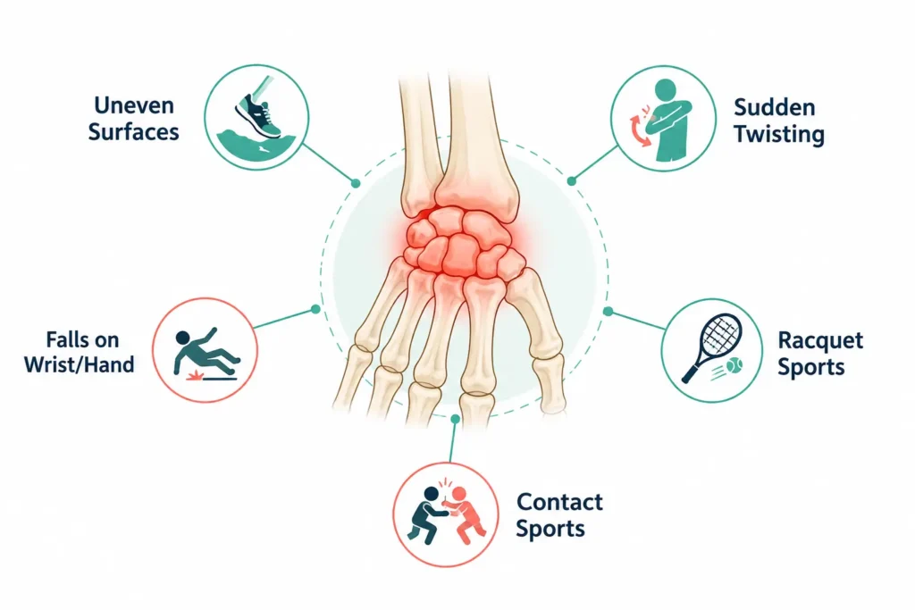 Causes of sprains - Healthcapes Haldwani
