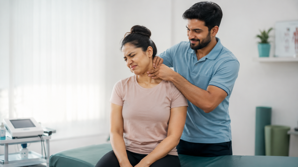 Neck Pain and Stiffness Treatment in Haldwani |