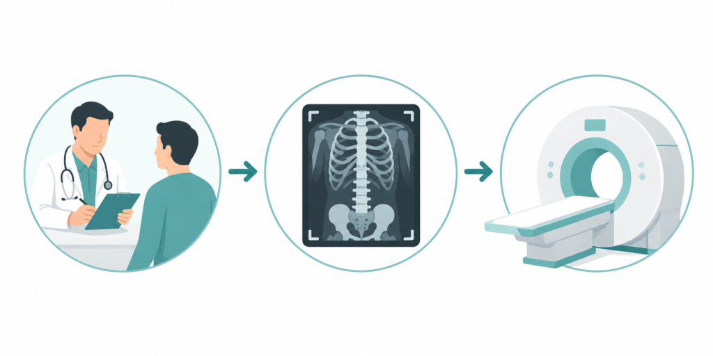 How we diagnose spondylosis at Healthcapes