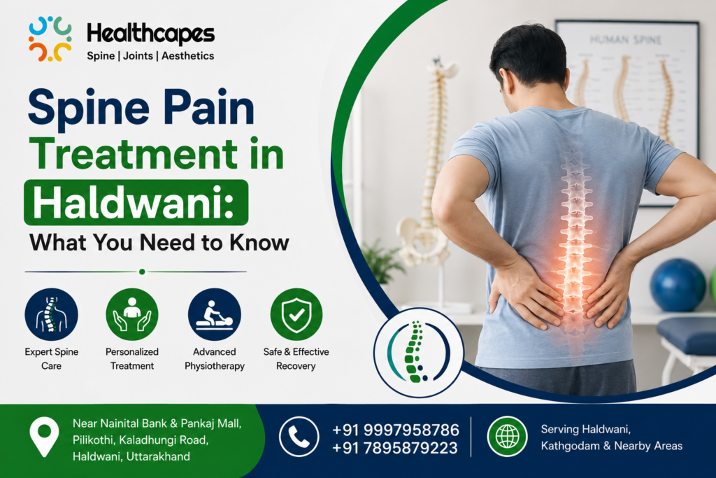 Spine Pain Treatment in Haldwani: What You Need to Know Before It Gets Worse