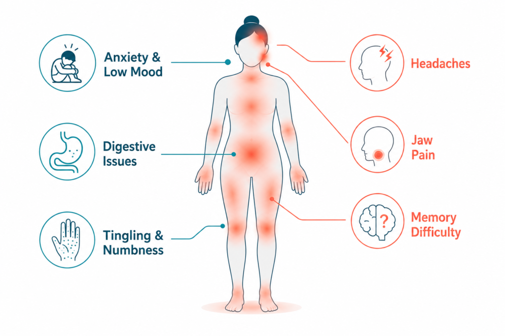 Symptoms of Fibromyalgia​
