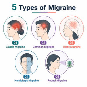 Types of migraine - Healthcapes Haldwani