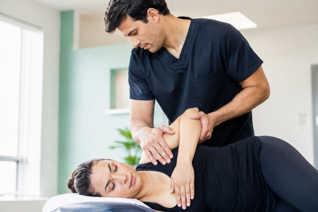 Manipulation therapy for joint pain relief at Healthcapes Haldwani