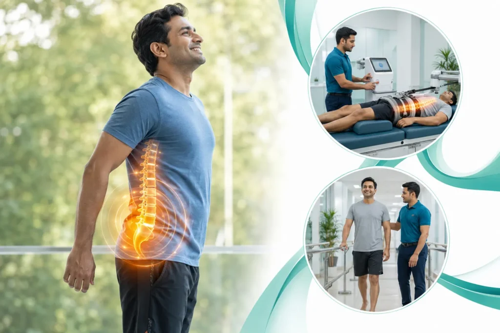 Integrated Robotic Spinal Decompression at Healthcapes Haldwani