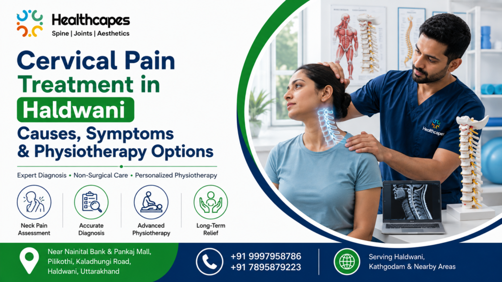 Cervical Pain Treatment in Haldwani: Causes, Symptoms & Physiotherapy Options